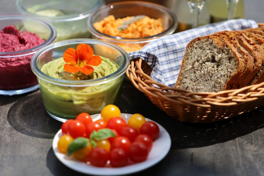 Frühstück im Mountain Retreat Center